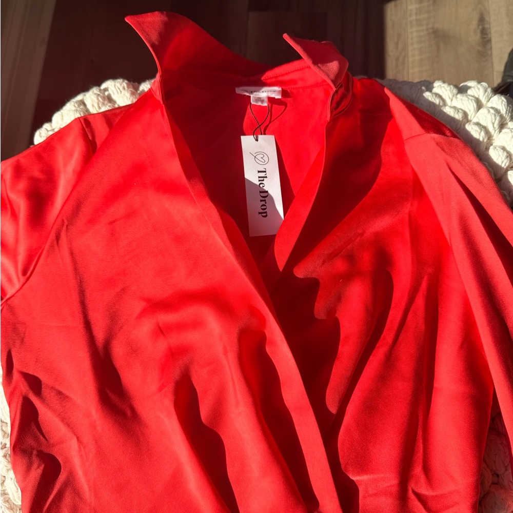 The Drop Red Dress